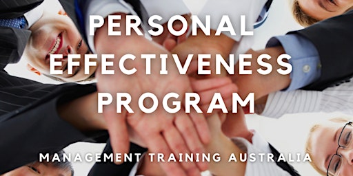 Personal Effectiveness Online Program- 6 x 90 minute workshops(fortnightly) primary image