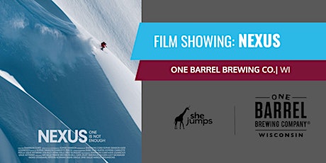 SheJumps x One Barrel Brewing Company| WI | Film Screening: NEXUS