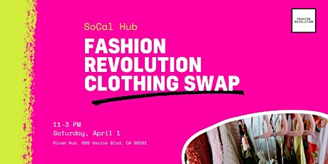Fashion Revolution Clothing Swap