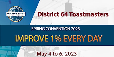 District 64 Spring Conference - Full Day Friday - IN PERSON