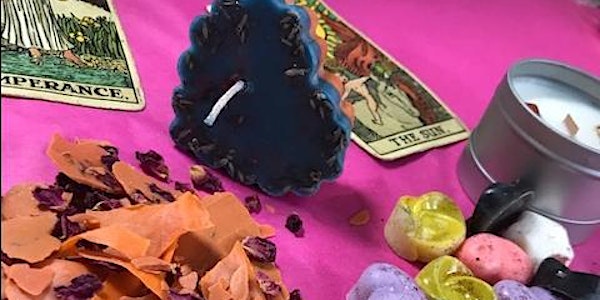 Candle making classes with Tarot card reading  & food treats