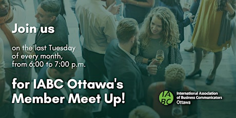 Imagem principal de IABC Ottawa May Member Meet Up