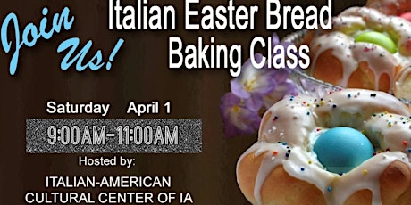 Immagine principale di Easter Bread Baking Class 