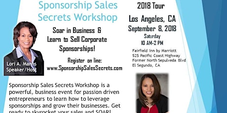 Sponsorship Sales Secrets Workshop Los Angeles primary image