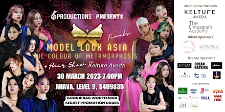 Model Look Asia 2023 Finals: The Colour of Metamorphosis