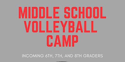 Middle School Volleyball Training Camp