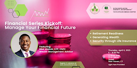 Primaire afbeelding van Financial Series Kickoff: Manage Your Financial Future