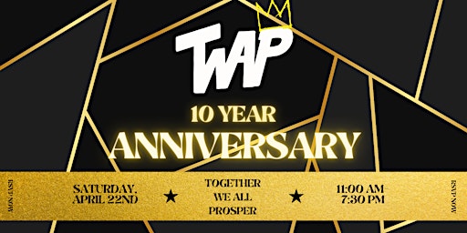 TWAP 10 Year Anniversary