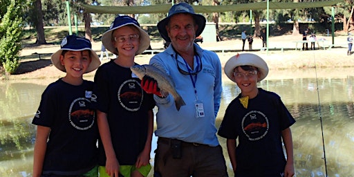 Hauptbild für FREE NSW DPI School Holiday Fishing Workshop Narrandera Fisheries Centre
