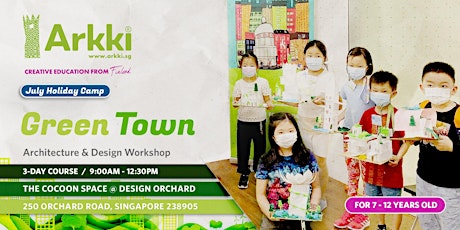 (July) 3-Day Kids Architecture Camp I Green Town Design