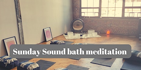 April Sunday Sound bath Meditation