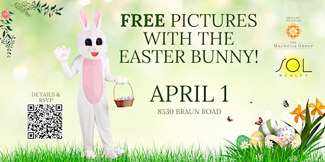 FREE  Pictures with the Easter Bunny