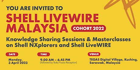 Shell LiveWIRE Malaysia Sharing Sessions & Masterclasses