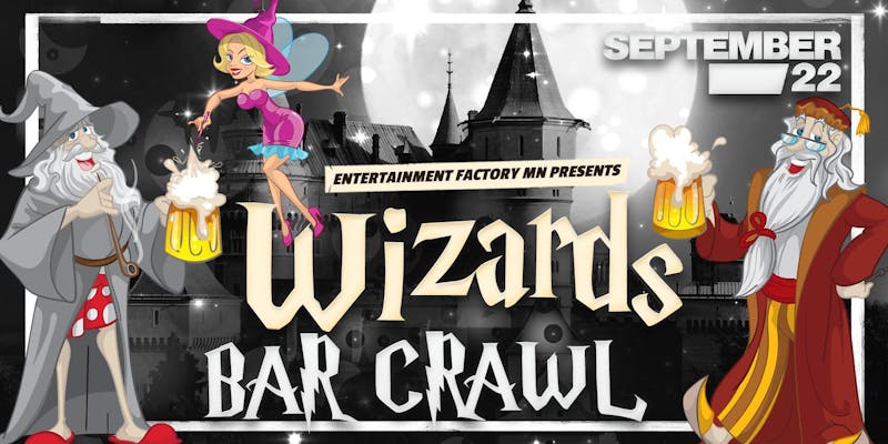 Top Bar Crawls in Minneapolis and Wizards Bar Crawl