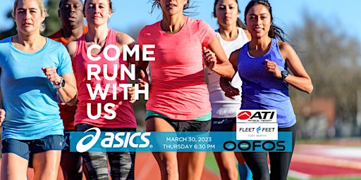 Social Run + Raffle Night with ASICS + Oofos+ ATI Physical Therapy