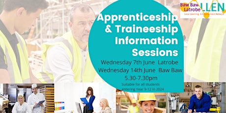 Apprenticeship/ Traineeship Evening Baw Baw primary image