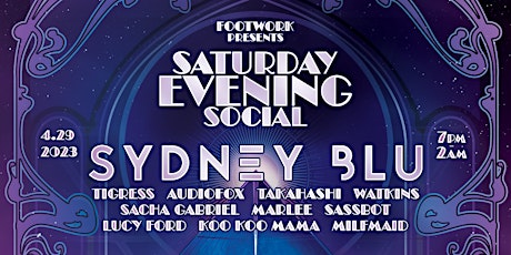 Saturday EVENING Social w/ Sydney Blu