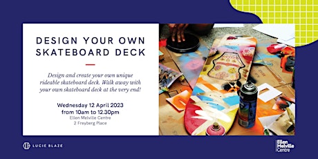 Design your own skateboard deck primary image