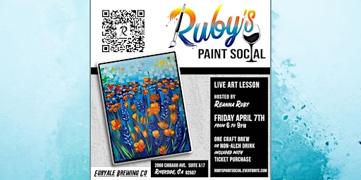 Ruby’s Paint Social @Euryale!!!  Super Bloom!