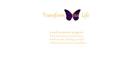 Transform Your Life Immersive Program  primärbild