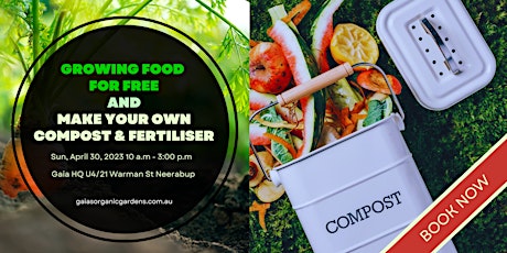 Growing food  for free and Make your own compost & fertiliser primary image