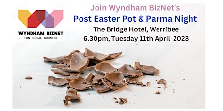 Imagem principal do evento Wyndham BizNet's Post Easter Pot & Parma Night