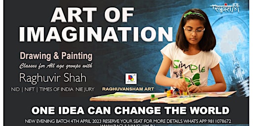 Art of Imagination with Raghuvir shah Sir