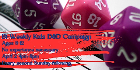 Kids Bi-Weekly D&D Campaign
