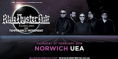 Blue Oyster Cult (UEA, Norwich) primary image