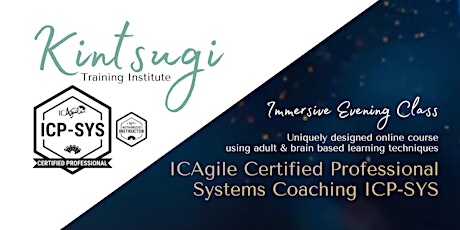 EVENING - Live virtual training program - ICAgile Systems Coaching ICP-SYS