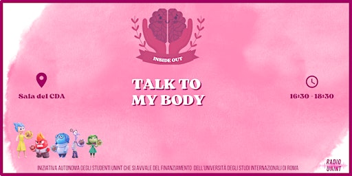 INSIDE OUT: TALK TO MY BODY