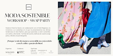 Moda Sostenible Workshop + Swap Party (especial Fashion Revolution)
