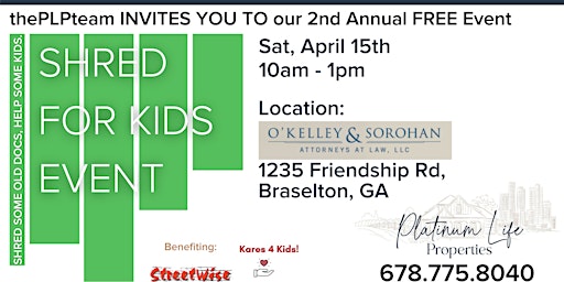 Shred for Kids with thePLPteam