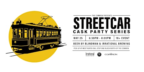 Blindman & Irrational brewing - cask beer Street Car May 25th - 645pm