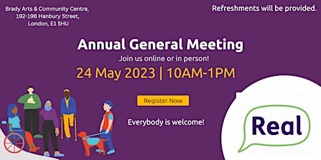 Join us in person at our Annual General Meeting 2023