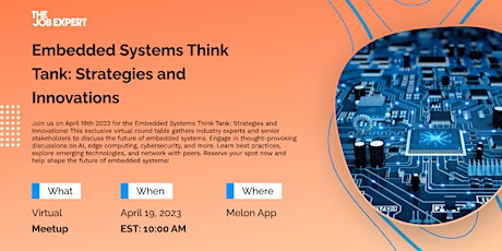 Embedded Systems Think Tank: Strategies and Innovations
