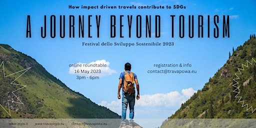 A journey beyond tourism. How impact driven travels contribute to SDGs.