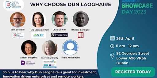 Why Choose Dún Laoghaire 2023 - A @Digital Dun Laoghaire event