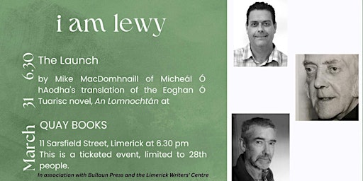 i am lewy - book launch