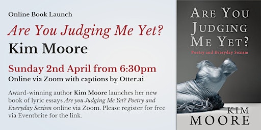 Virtual Launch of Are You Judging Me Yet? Kim Moore