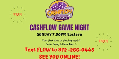 Cash Flow Game Night! primary image