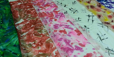 Silk Scarf Painting  - A Create & Sip Party primary image