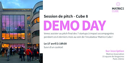 Demo Day - Cube Saison 8