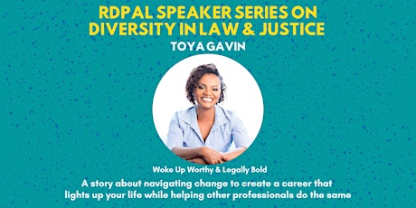 RDPAL Speaker Series: Toya Gavin