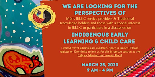 Indigenous Early Learning & Childcare Engagement Session