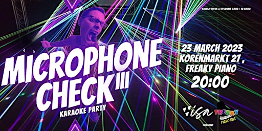 Microphone check III - Karaoke party