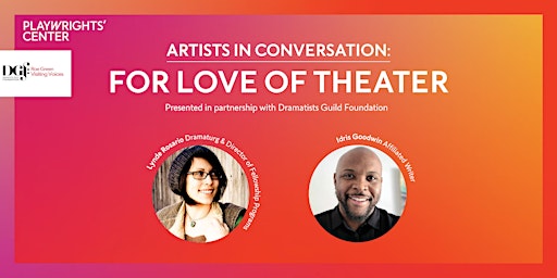Artists in Conversation: For Love of Theater