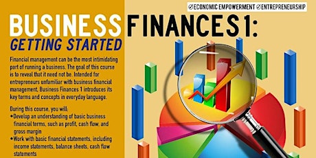 Webinar Business Finances 1: Getting Started | Upper Manhattan | 5/10/2023