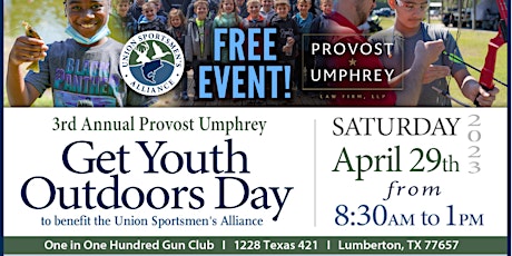 2023 Provost Umphrey Get Youth Outdoors Day