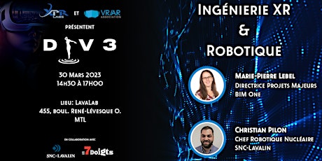 DIV3 - Ingénierie XR & Robotique @ SNC-Lavalin